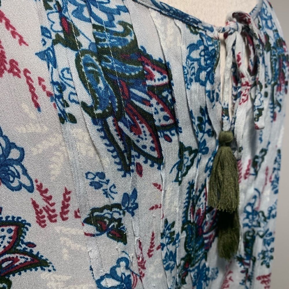 NWOT Great Northwest Indigo Blouse (XL) - Picture 7 of 12